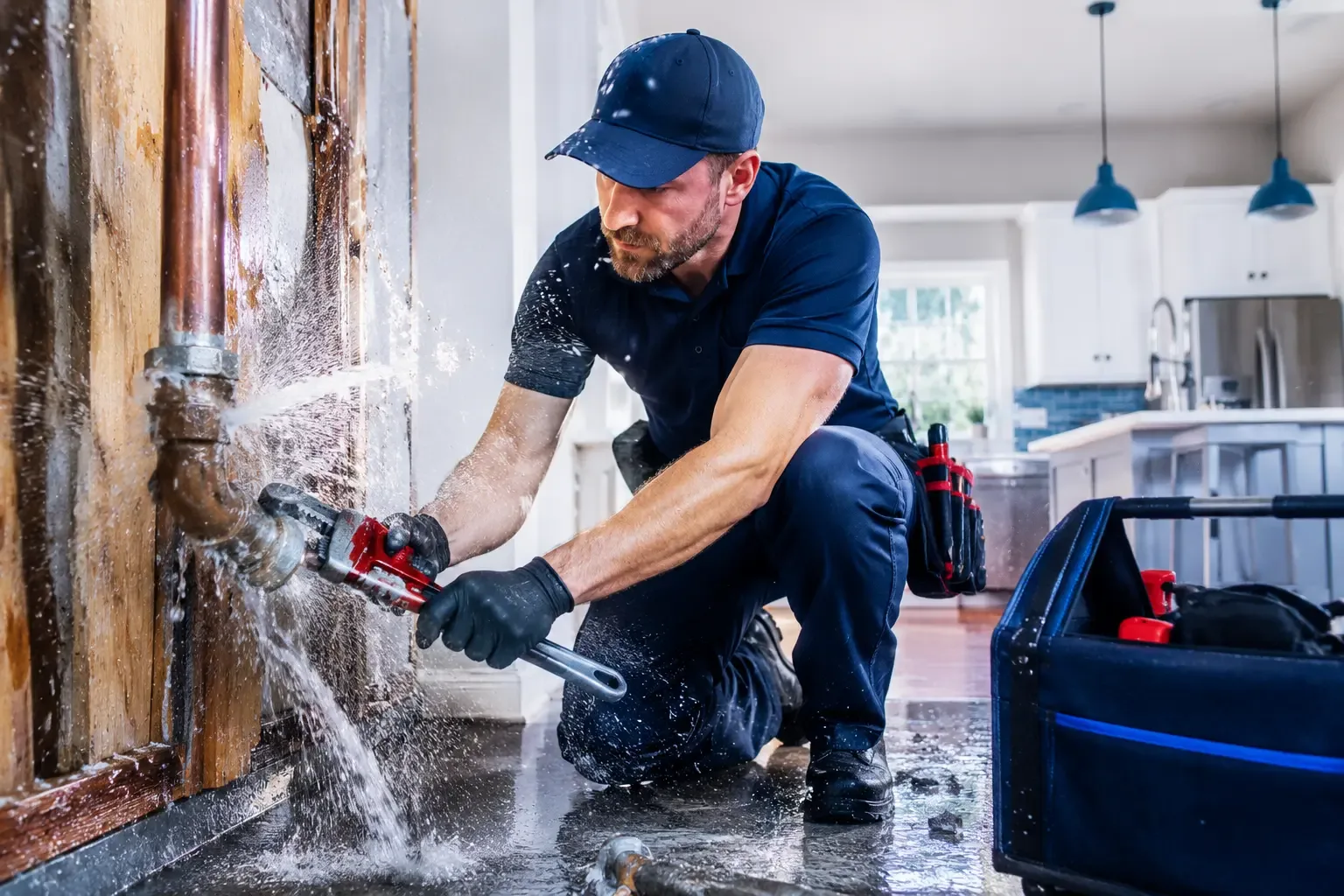Local emergency pipe repair professionals in Harrisonburg, VA